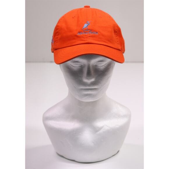 Heron Point Golf Club Hilton Head by Pete Dye Orange Adjustable Hat Cap by Ahead - Picture 1 of 7